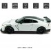 1:32 Scale 2023 GT-R Nismo (R35) Sports Car Model Toy Car Metal Diecast Toy Vehicle, Doors Open, Light Sound, Pull Back, Toys for Boys Kids Gifts, Men Collection, Home Office Décor, White