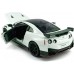 1:32 Scale 2023 GT-R Nismo (R35) Sports Car Model Toy Car Metal Diecast Toy Vehicle, Doors Open, Light Sound, Pull Back, Toys for Boys Kids Gifts, Men Collection, Home Office Décor, White