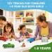 Little Blue Truck Toy for Toddlers 2 3 4 5 6 7 8 Year Old Boys Girls,1:32 Alloy Toddlers Car Toy Driveable,Car Door Can Open,Toy Trucks for Kids Easter Christmas Birthday Gifts