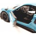 2010 Porsche 911 GT2 RS Aqua Blue 1/36 Scale Diecast Metal Model Toy Sports Car